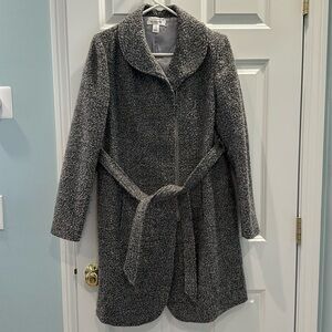 Motherhood Maternity Peacoat- Grey